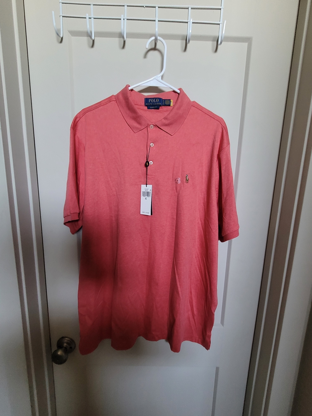 Polo by Ralph Lauren Coral Pink Short-Sleeve Polo Shirt